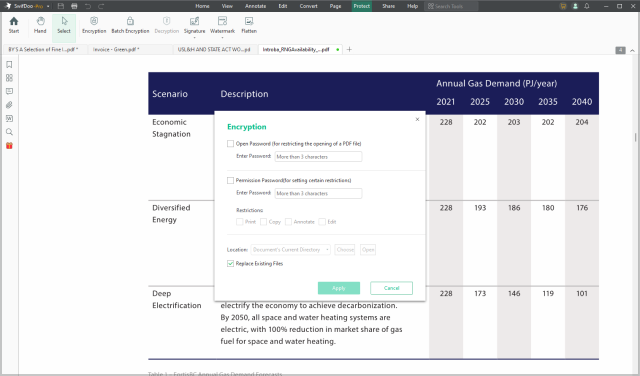 Comment protéger un PDF