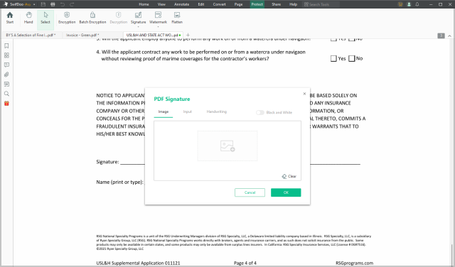 How to sign a PDF